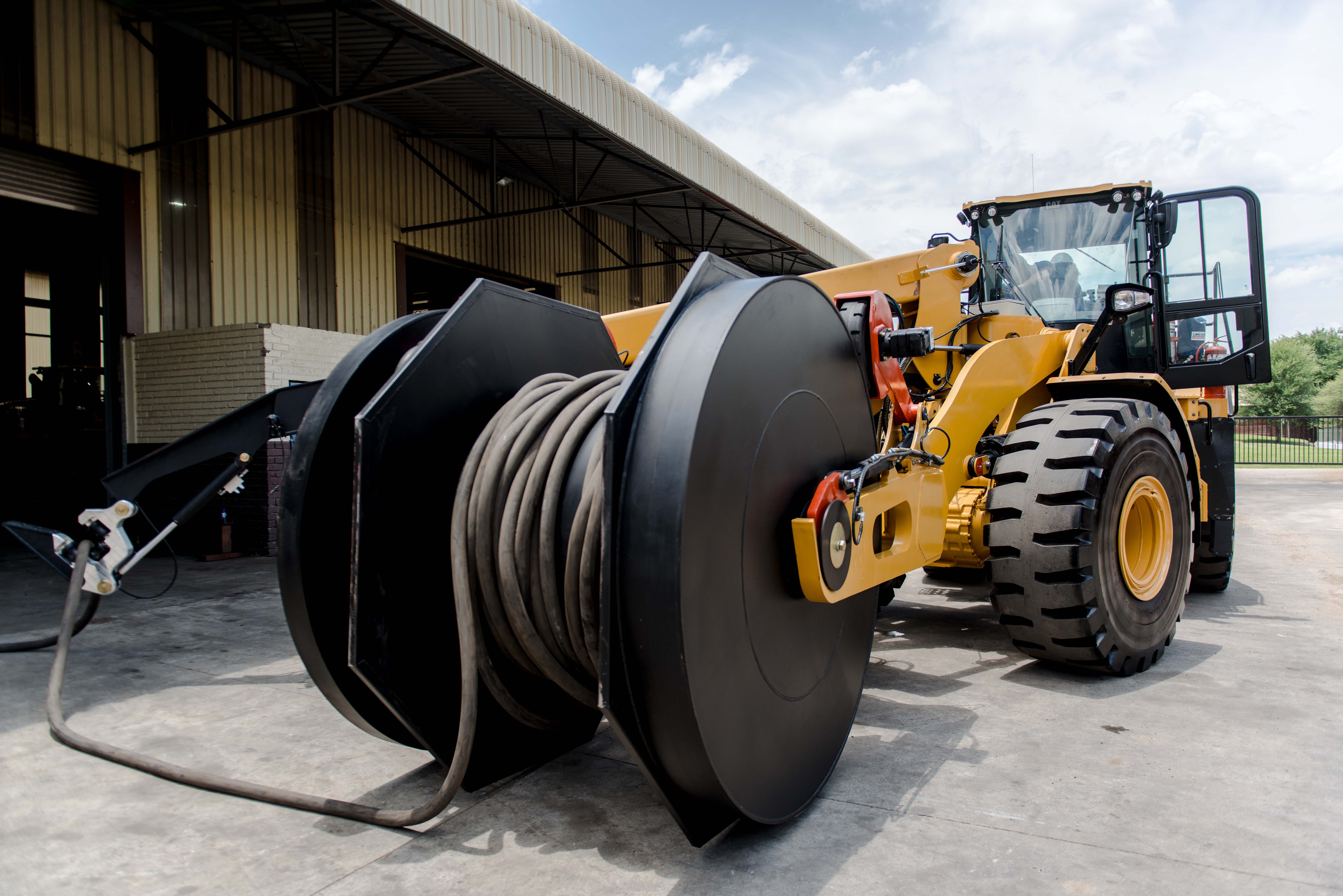 Cable reeler detail